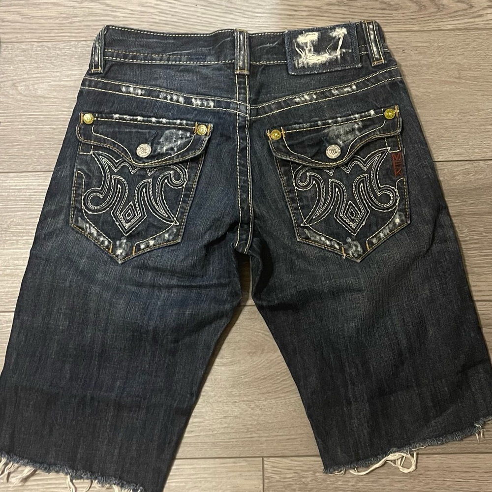 MEK DENIM JEAN SHORTS